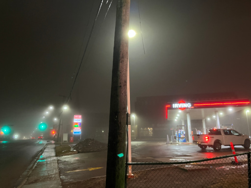 Foggy landscape, 2023