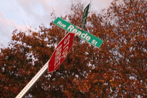 Stop sign, 2023